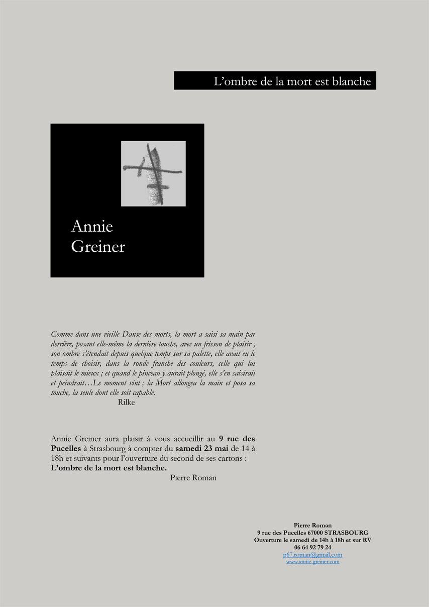 Autoportrait Annie Greiner - Exposition partie 2-1